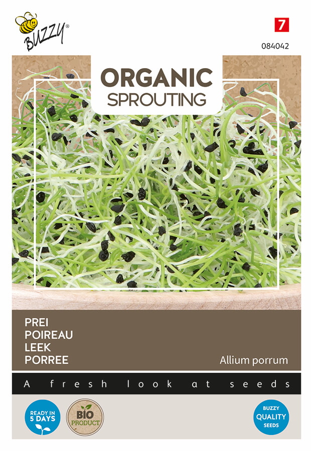 Buzzy Organic Sprouting Prei Zaden